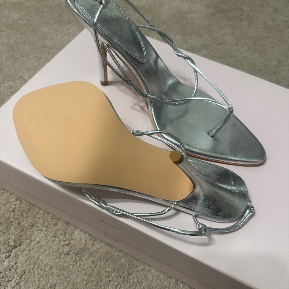 Bydose Mid Chrome Heels - Picture 4 of 6